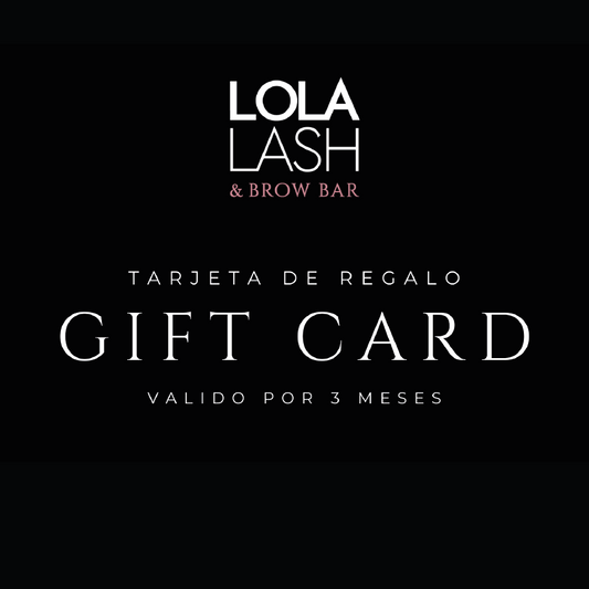 Giftcard Lola Lash, elige el monto que desees