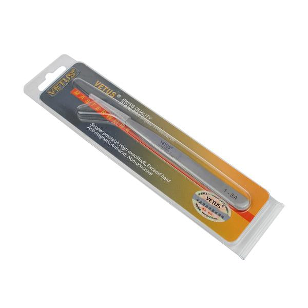 Pinza Recta (1-SA) para Extensiones de Pestañas