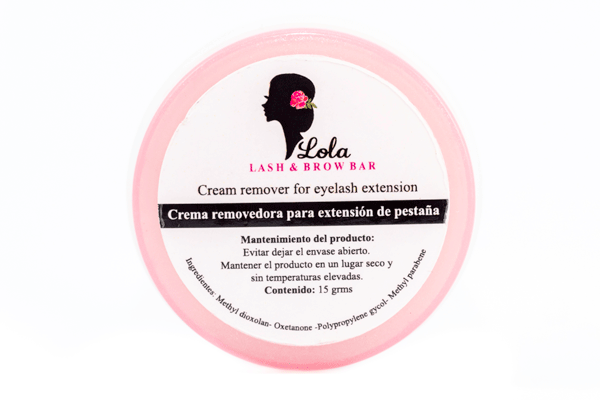 Removedor de Pegamento en Crema para Extensiones de Pestañas